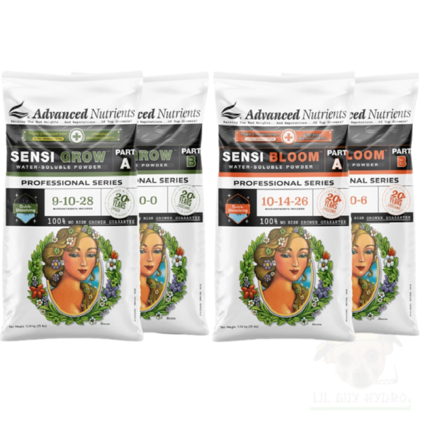 grow pack, sensei grow part a and b fertilizer, marijuana, nutrients, grow, soil, hydroponics, indoors