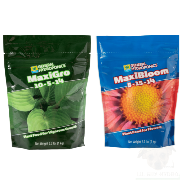 grow pack, maxi grow, maxi bloom fertilizer, marijuana, nutrients, grow, soil, hydroponics, indoors