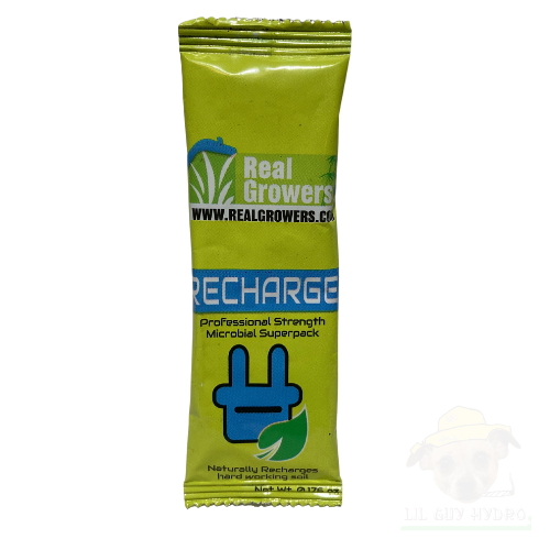 recharge packet marijuana, nutrients, grow, soil, hydroponics, indoors